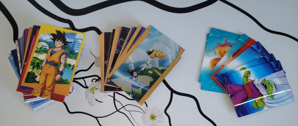 Dragon Ball cromos e cards Panini