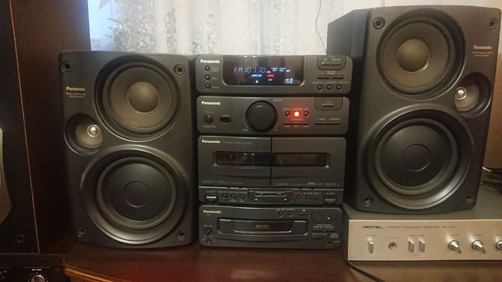 Акустична система Panasonic з пасивним випромінювачем, Bluetooth 5.0