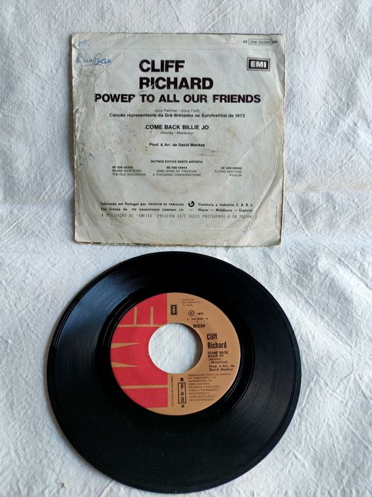 Disco Vinil Single - Cliff Richard
