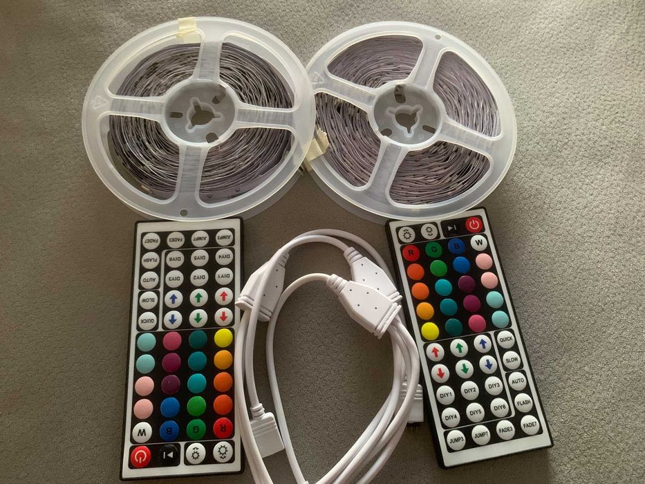 Rolos de fitas LED RGB