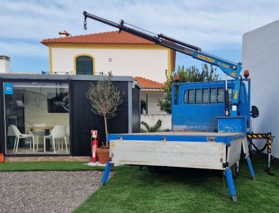 Carrinha com Grua, cx aberta, furgao