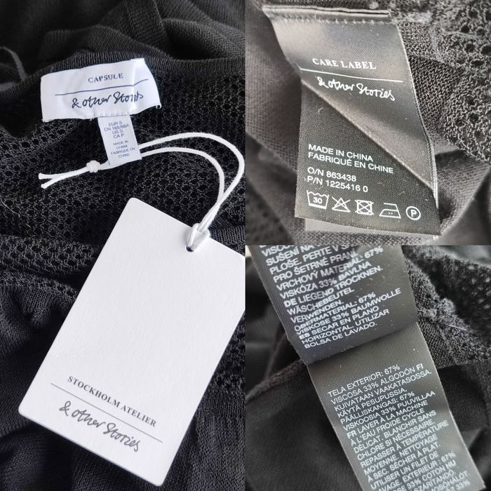 & other stories  плетена витончена сукня із капсульної колекції Savoir