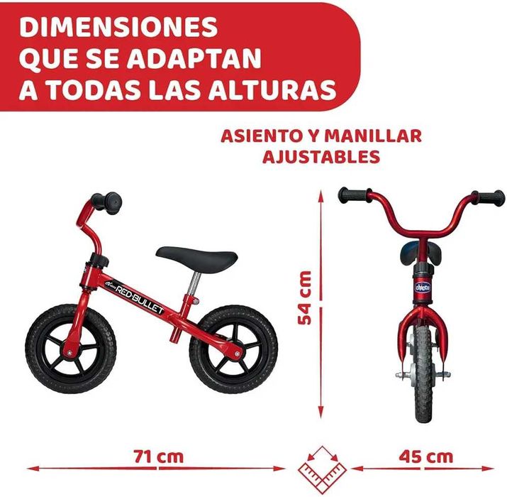 Bicicleta sem pedais Chicco