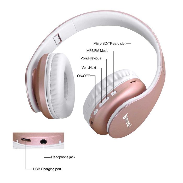 Наушники  uomeod u816 беспроводные, wi fi, bluetooth