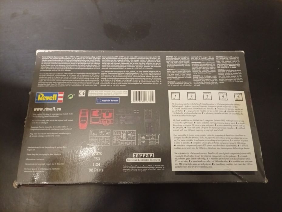 Model FERRARI F 50 - REVELL 1:24 - JAK NOWY! Unikat!!