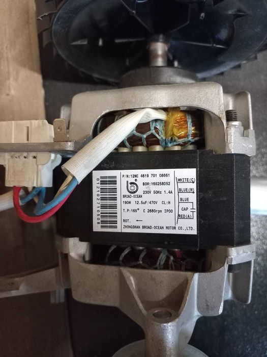 Motor de máquina de Secar roupa Whirlpool 6 sense AZB7570