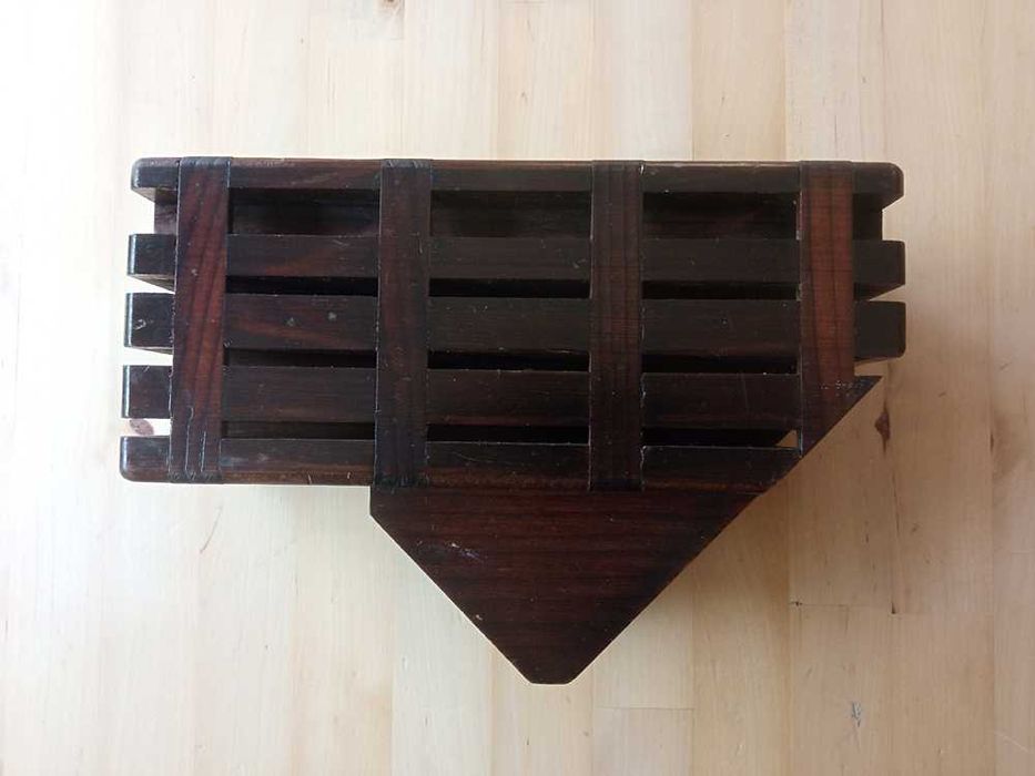 Suporte Para Facas De Cozinha Em Madeira