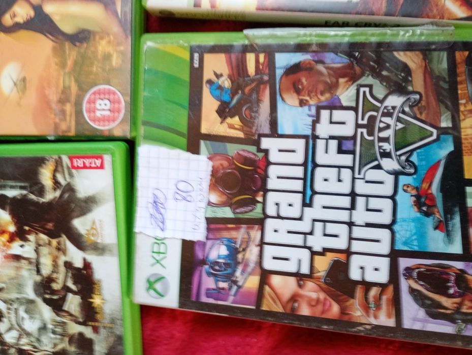 Gry Xbox 360 różne cena za komplet