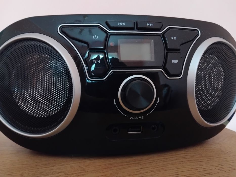 Boombox MANTA  Czarny | Bluetooth CD USB | Stan Bardzo Dobry