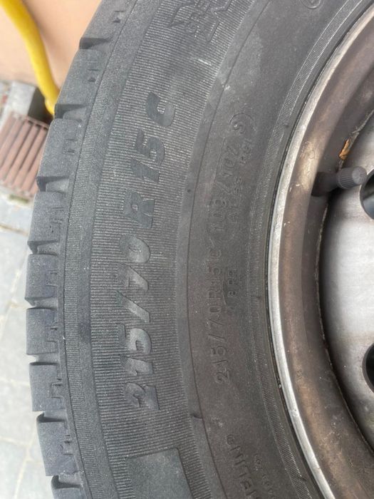 Колеса з дисками для Renault master