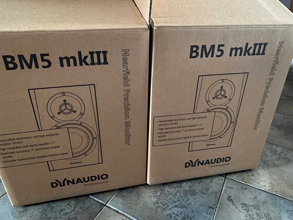 Dynaudio BM5 MKIII monitory aktywne wystawowe