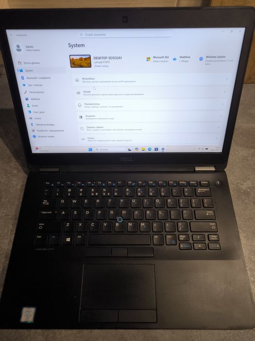 Dell E7470 16GB ram, SSD 256 GB, i5 2,4GHz