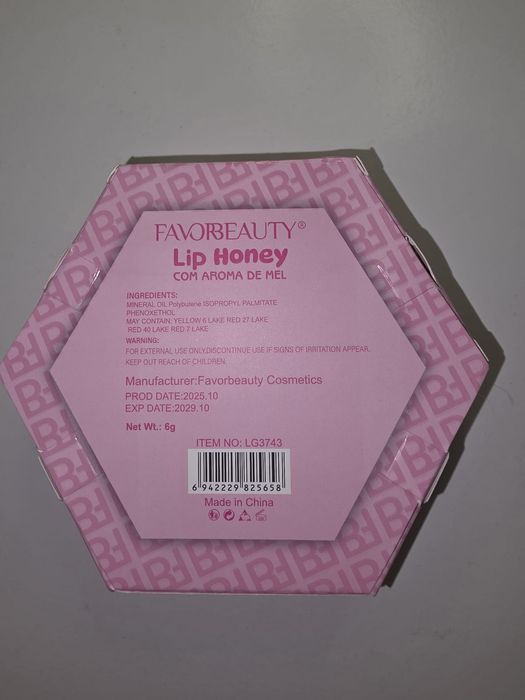 Lip Honey Favorbeauty Franciny Ehlke – Hidratante Labial com Aroma de