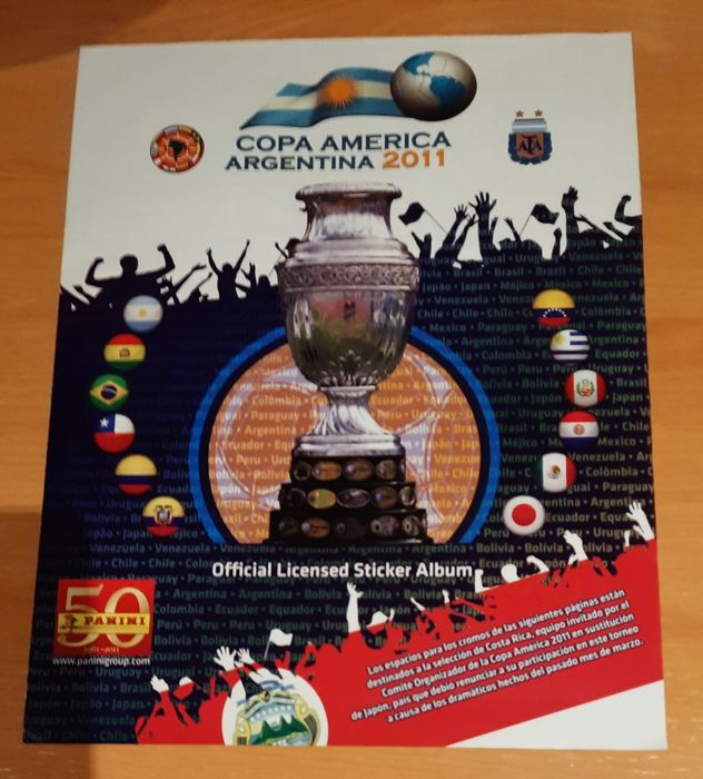 Folha Extra Costa Rica - Copa America 2011 panini