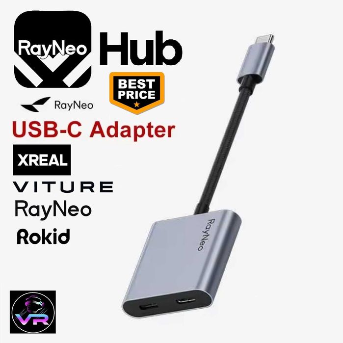‼️ Адаптер RayNeo Hub 100W (Xreal, Viture, Switch 2, Steam Deck)