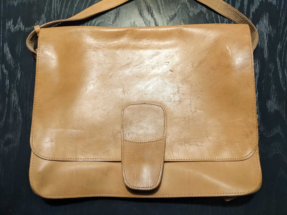 Skórzana torebka/torba aktówka(damsko/męska) - vindage