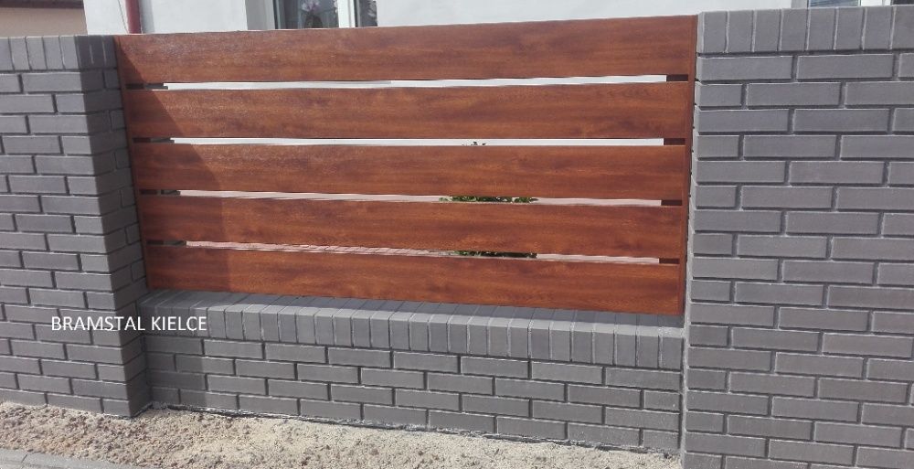 Panele sztachety Producent Brama przesuwna ogrodzeniowa nowoczesna