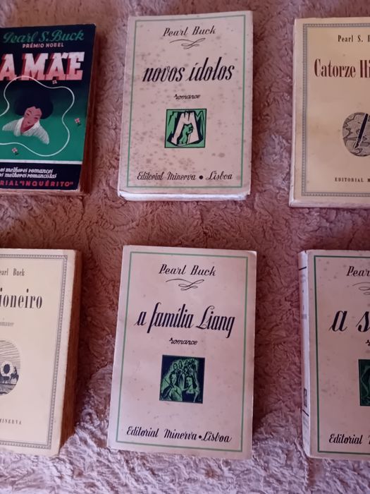 Conjunto de 6 Livros Antigos Pearl Buck