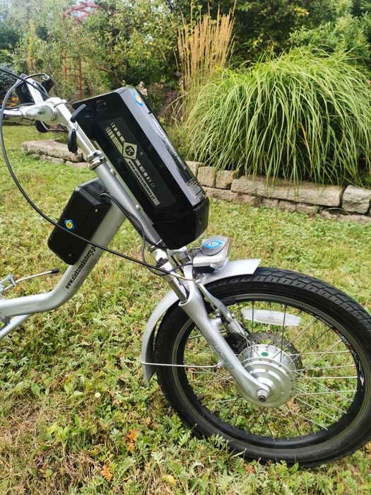 Przystawka elektryczna do wózka inwalidzkiego