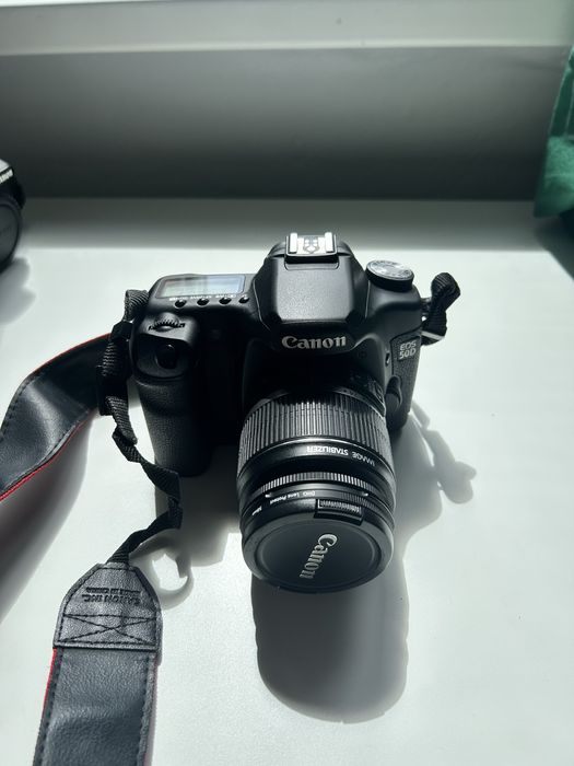 Canon EOS 50D 5K фото + Обєктив 18-55 + battery grip