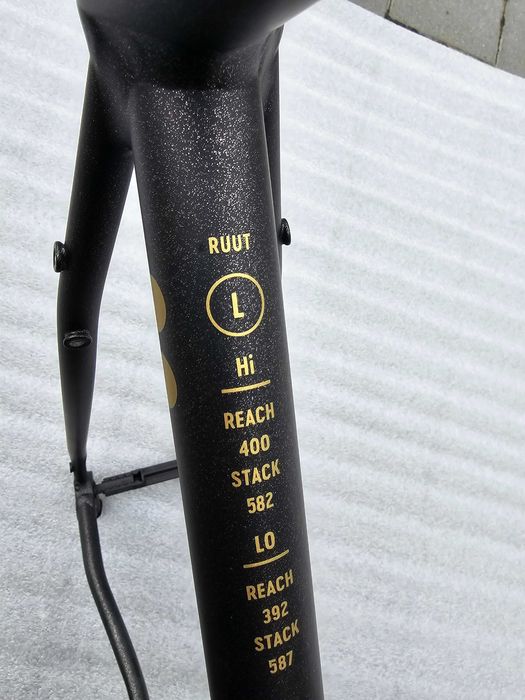 Rama Rondo Ruut AL L czarna !!!