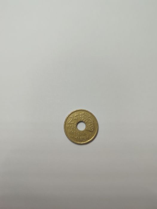 Vendo moeda 25 pesetas Castilla La Mancha Espanha 1996