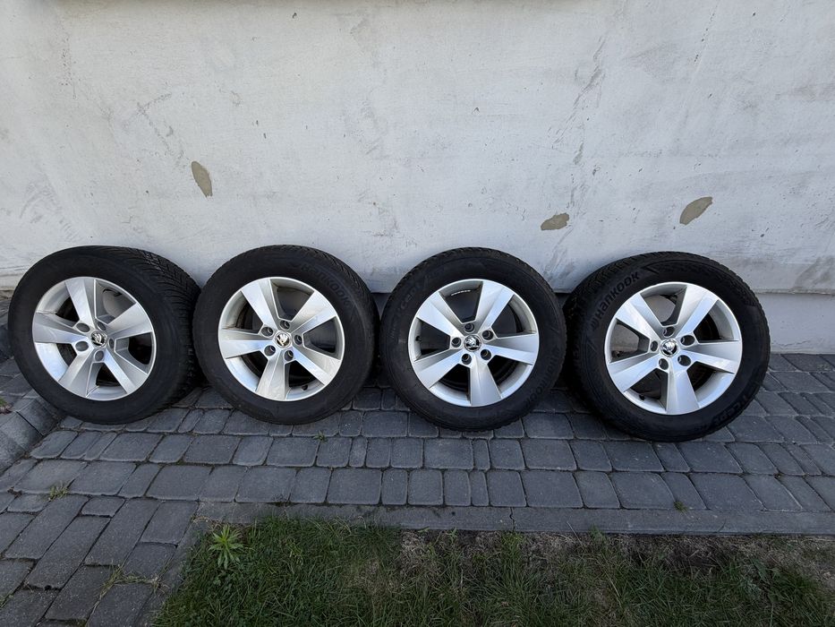 Skoda felgi aluminiowe 16” – komplet 4 szt.
