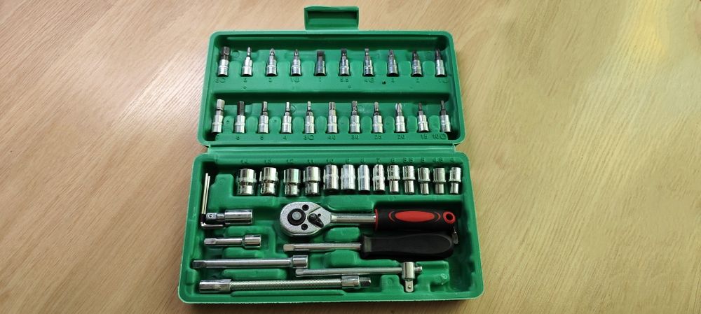 Набір викруток і насадок до них 46 штук