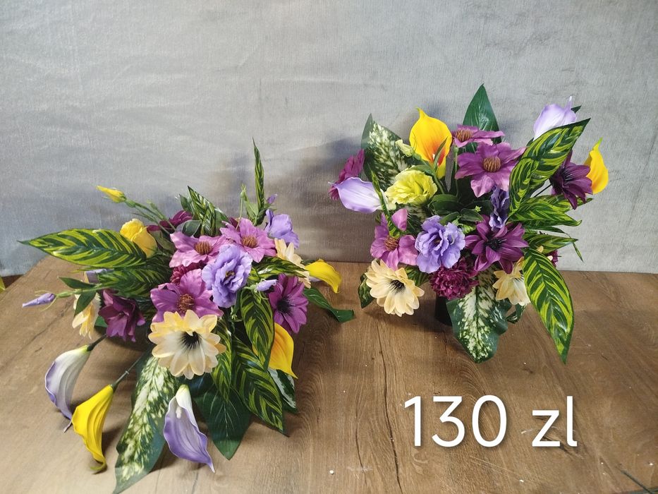 Wiązanki kompozycje nagrobne