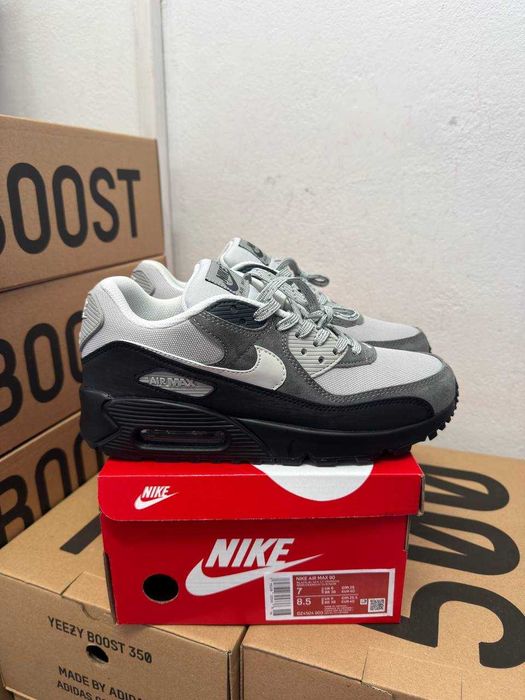 Чоловічі кросівки Nike Air Max 90 "Grey/White" Розміри 40-45