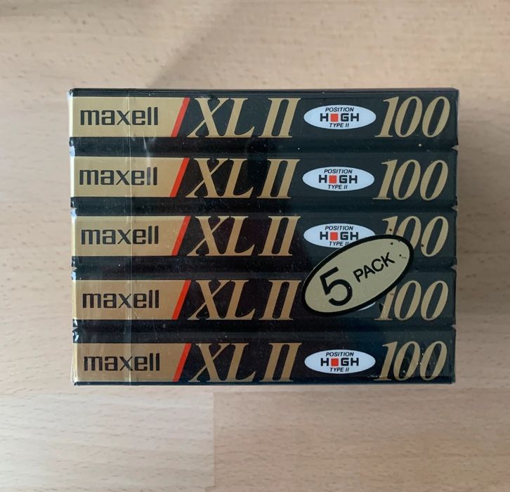 Cassetes maxell XL II
