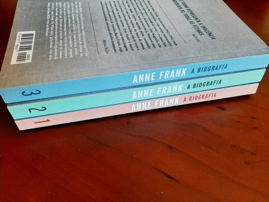 Anne Frank  - A biografia - Melissa Müller - 3 volumes