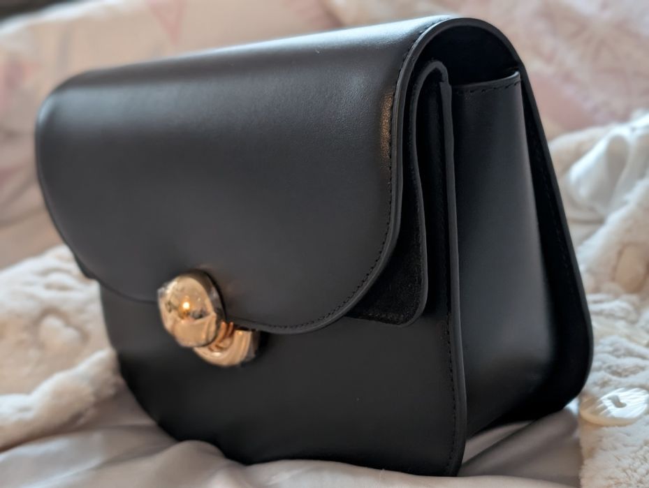 Torebka Furla Sfera Nero skórzana włoska skóra naturalna ekskluzywna