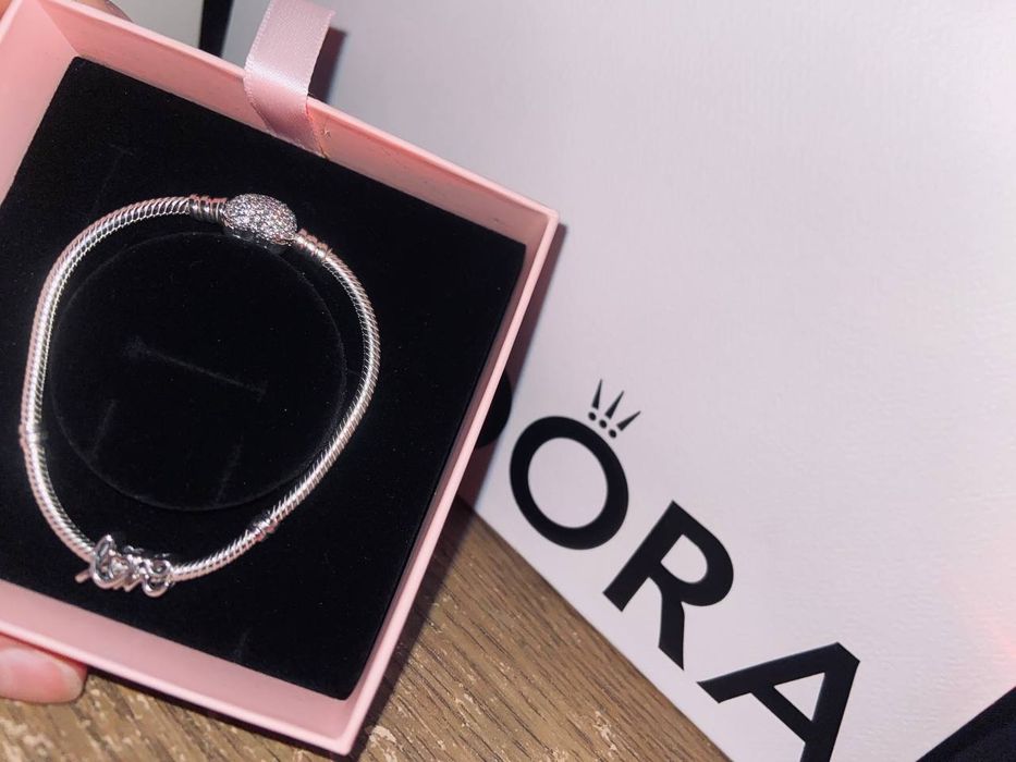 Pandora браслет 18 см • Отличное состояние • Выгодная цена