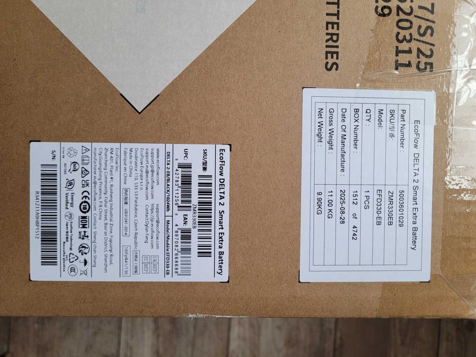 Ecoflow Delta 2 Додаткова батарея