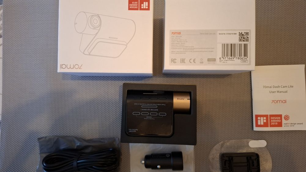 WIDEOREJESTRATOR NOWY 70mai Dash Cam Lite D08 kamera samochodowa