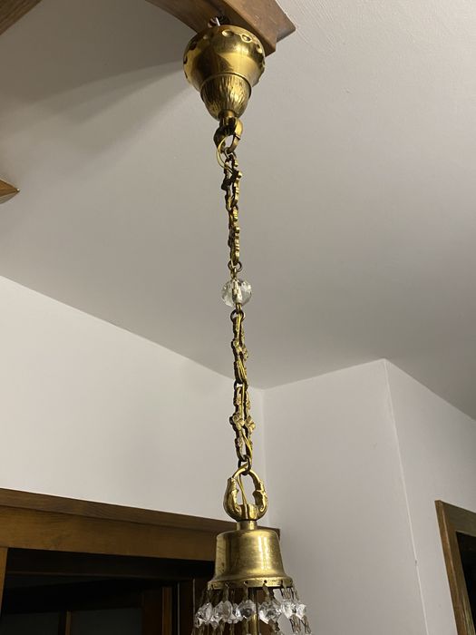 Lampa wiszaca krysztalki