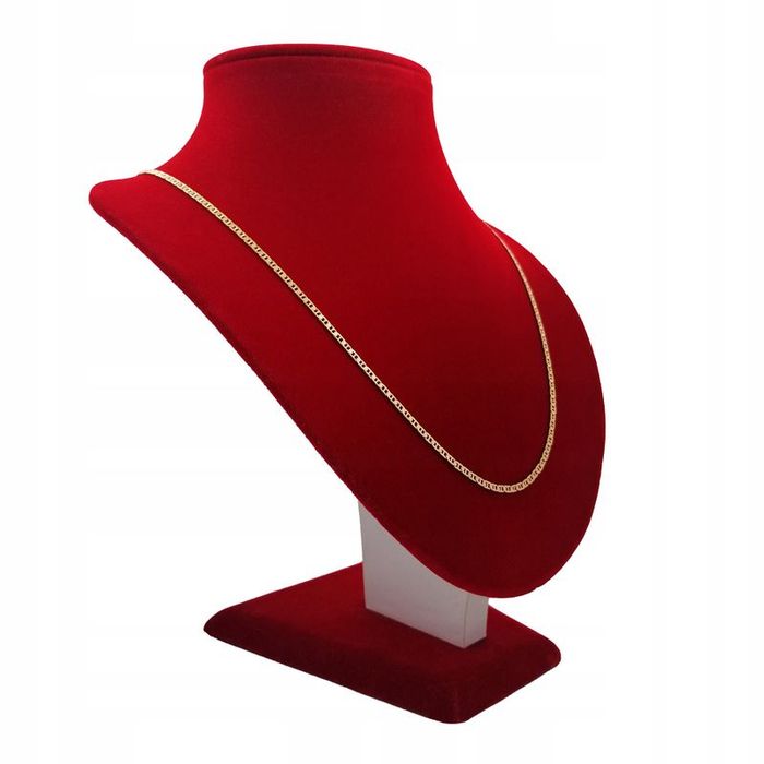 Męski Złoty Łańcuszek Srebro 925/585 Biżuteria Dla Faceta Mężczyzny Pr