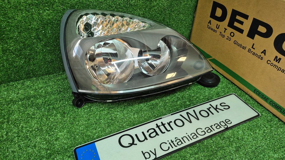 Otica Farol Direito Renault Clio II 2001 a 2004 ref 551-1138R-LDEM6 NOVO