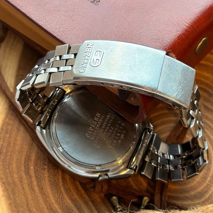 1972, Citizen Cosmotron. Zegarek vintage elektroniczno-mechaniczny.