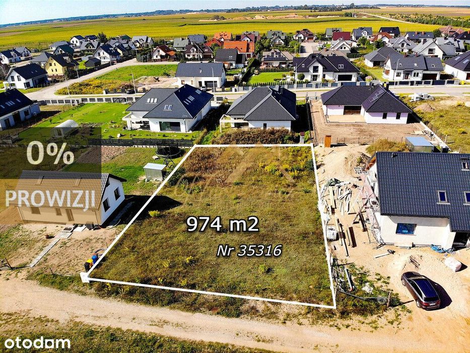 Działka budowlana 974 m² – Suwałki, ul. Węgierska