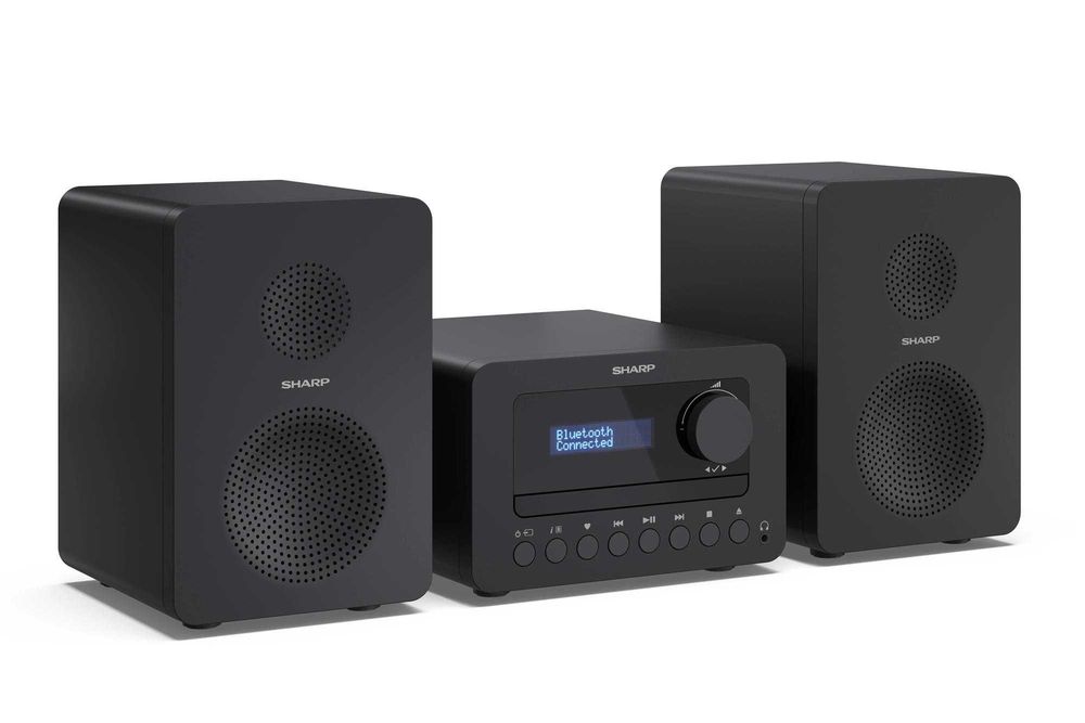 Мікросистема Sharp Micro Sound System Black (XL-B514(BK)) Новая,в упаковке.