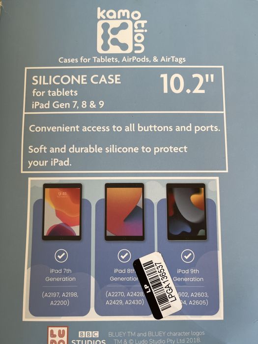 Чехол 3D print детский iPad 7/8/9 10.2’’