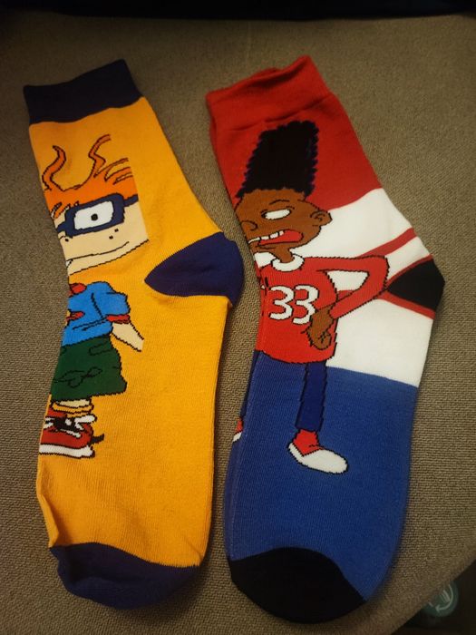 Kolorowe skarpetki, Unisex 2 pak