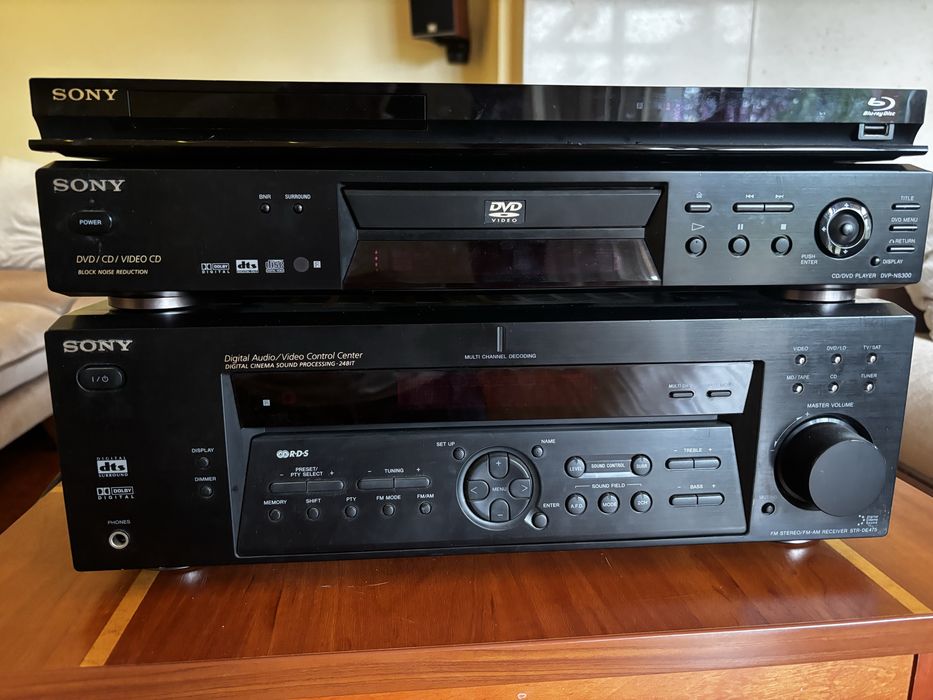 Sony amplituner odtwarzacz dvd blue rey