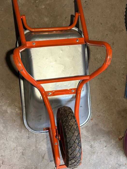 Тачка будівельна VITALS 100л/180кг (строительная) одне колесо