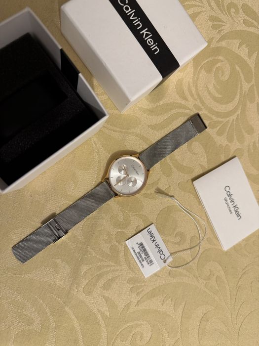 Relogio calvin klein usado uma unica vez