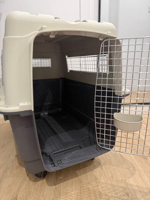 Flamingo Transportbox Nomad IATA L - transporter dla psa do 25kg, z kółkami
