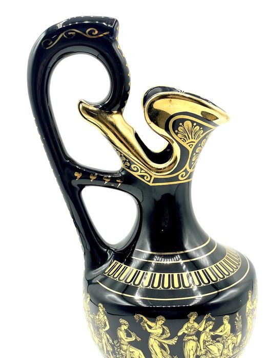 Jarra grecia 24k ouro antiga