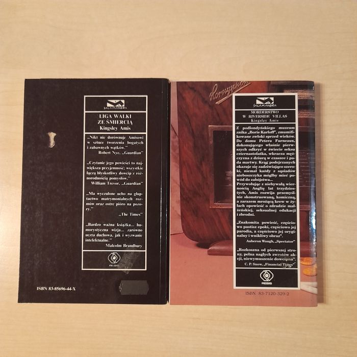 Kingsley Amis Liga walki że śmiercią Morderstwo w Riverside Villas